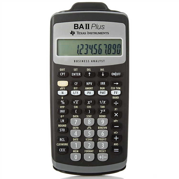 Máy Tính Texas Instruments BAII plus