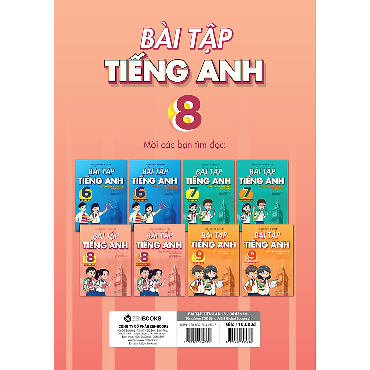 Bài Tập Tiếng Anh 8 - Có Đáp Án - Ảnh 2