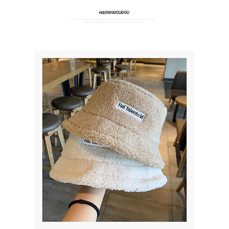 mũ bông sang chảnh