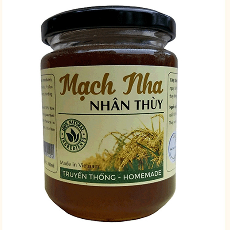 Mạch nha Quảng Ngãi từ Gạo và Mộng Lúa hiệu Nhân Thùy