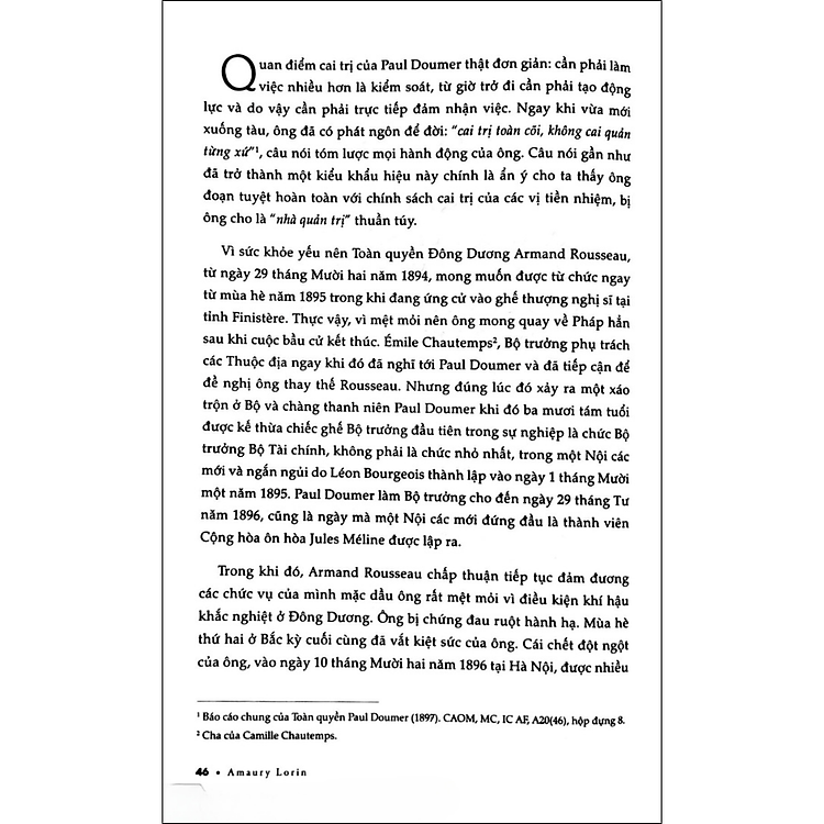 Paul Doumer – Toàn Quyền Đông Dương (1897-1902) - Ảnh 3