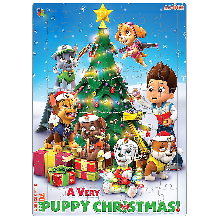 Combo 03 bộ tranh xếp hình A3 cho bé Chính hãng Ưu đãi - Hình ảnh 3