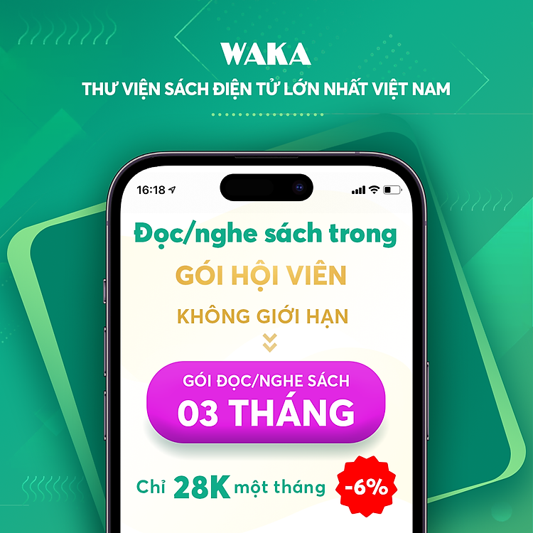 Gói đọc/nghe sách điện tử Waka