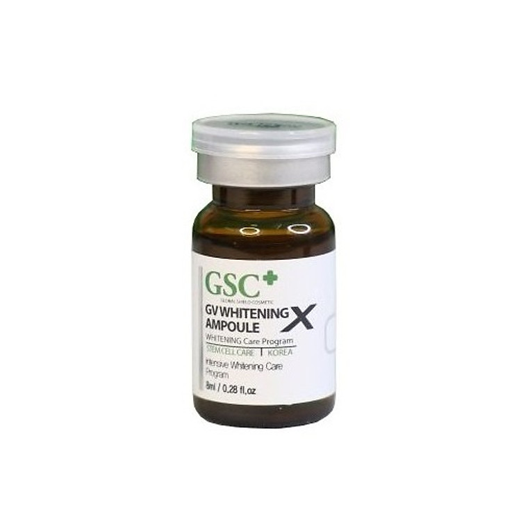 Tế bào gốc GSC hỗ trợ trị nám GV WHITENING AMPOULE