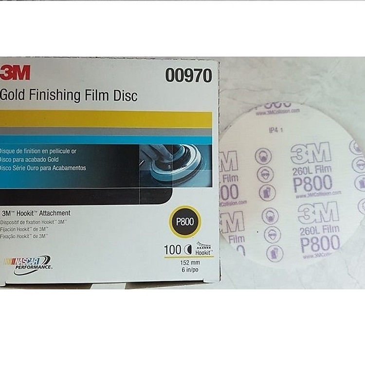 Giấy nhám tròn 260L 3M độ nhám P800