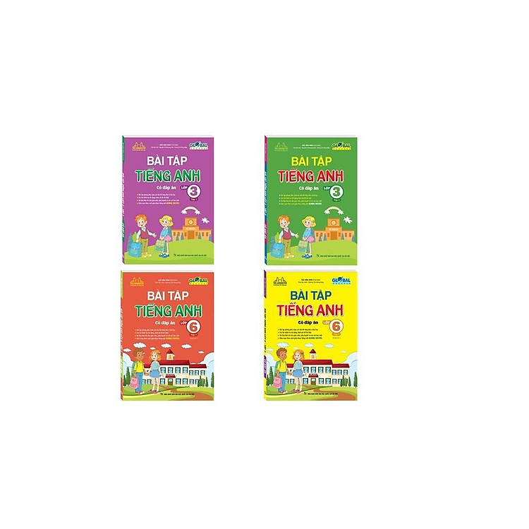 Global Success – Bài Tập Tiếng Anh Lớp 3 + Bài Tập Tiếng Anh Lớp 6