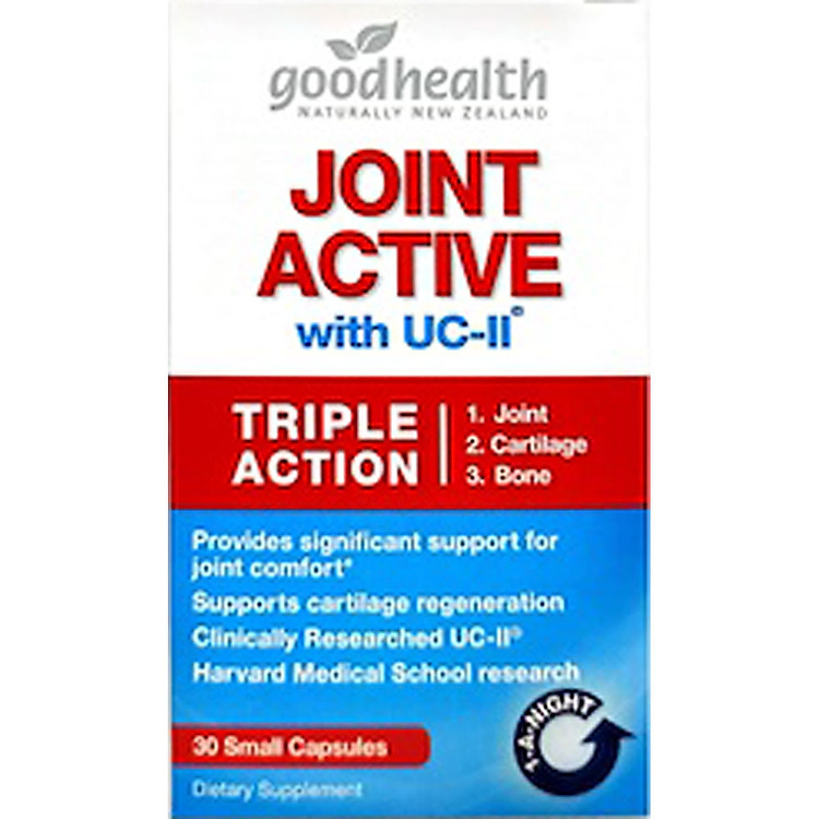 Combo 2 Hộp Viên Sụn Khớp Goodhealth Joint Active - Với UC2 Tái Tạo Và Duy Trì Sụn Khớp - Giúp Khớp Khỏe Dễ Dáng Vận Động – 100% Chính Hãng Từ New Zealand