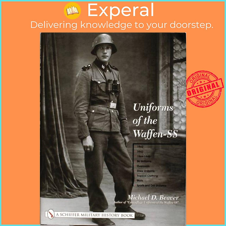 Sách - Uniforms of the Waffen-SS - Vol 2: 1942 - 1943 - 1944 - 1945 - Ski U by Michael D. Beaver (UK edition, hardcover)