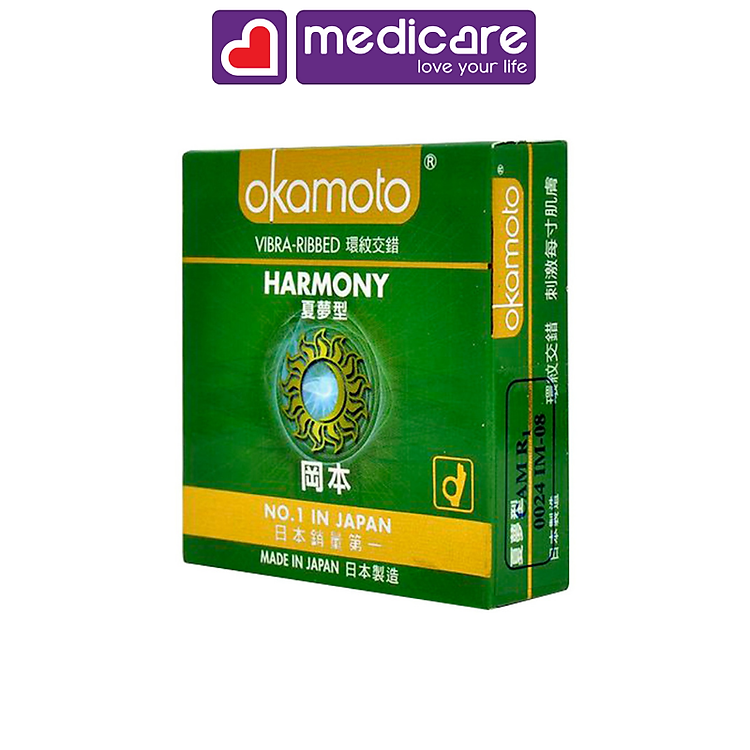 Bao cao su OKAMOTO hộp 3 cái