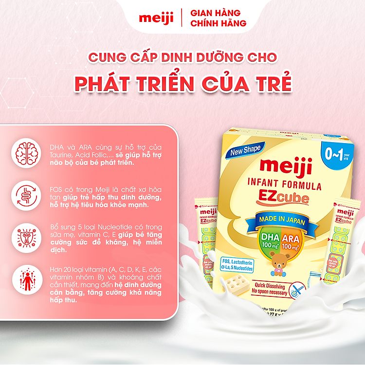 Combo Meiji Mama Milk & Infant Formula Tiết kiệm - Hình ảnh 2