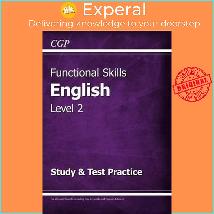 Sách - New Functional Skills English Level 2 - Study & Test Practice (for 2020 & be by CGP Books (UK edition, paperback)