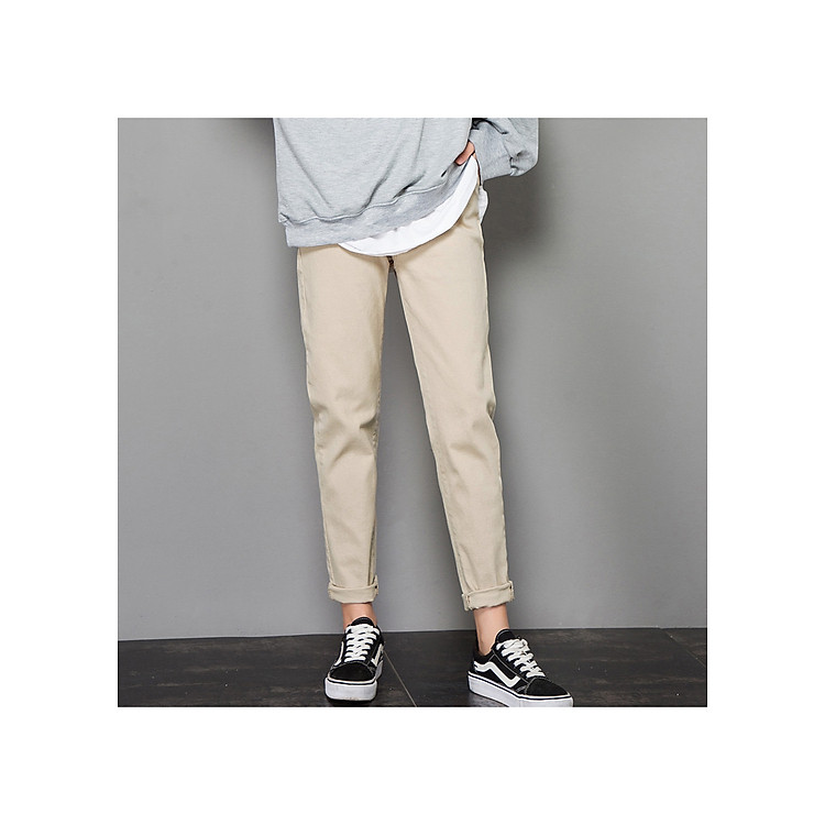 Quần kaki baggy nam nữ cực chất