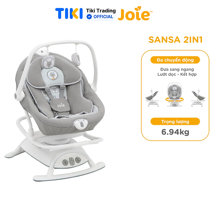 Tham Khảo tại ConCung: Nôi đưa trẻ em Joie Sansa 2in1 , nhận ngay nhiều Ưu đãi