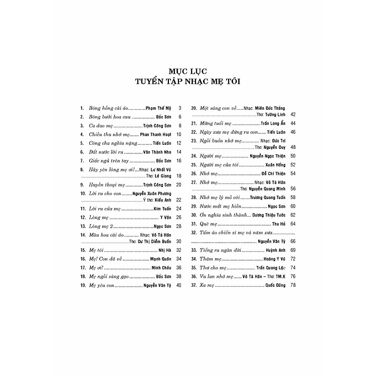 Tuyển Tập Ca Khúc Về Mẹ - Mẹ Tôi - Ảnh 2