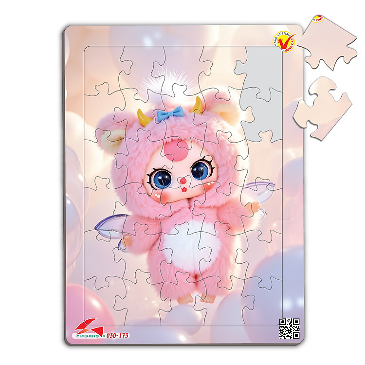 Xếp Hình A4 30 Mảnh Bướm Tia Sáng Chính hãng Tiết kiệm - Hình ảnh 2