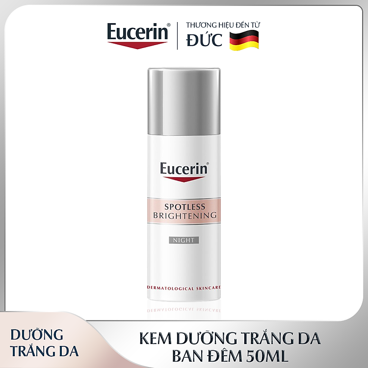 Kem dưỡng đêm giảm thâm nám & sáng da Eucerin Spotless Brightening 50ml
