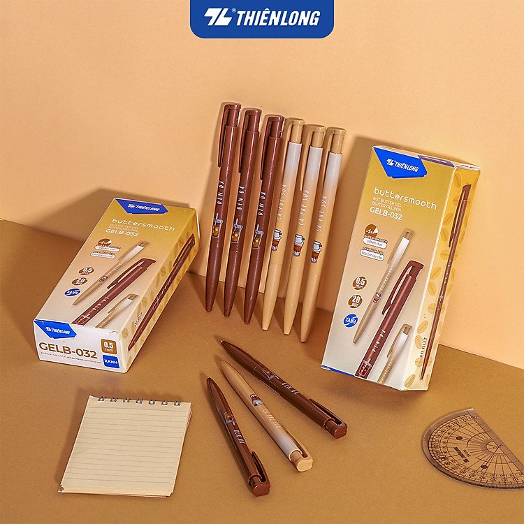Bộ Bút Gel Thiên Long GELB-032 (5 chiếc)