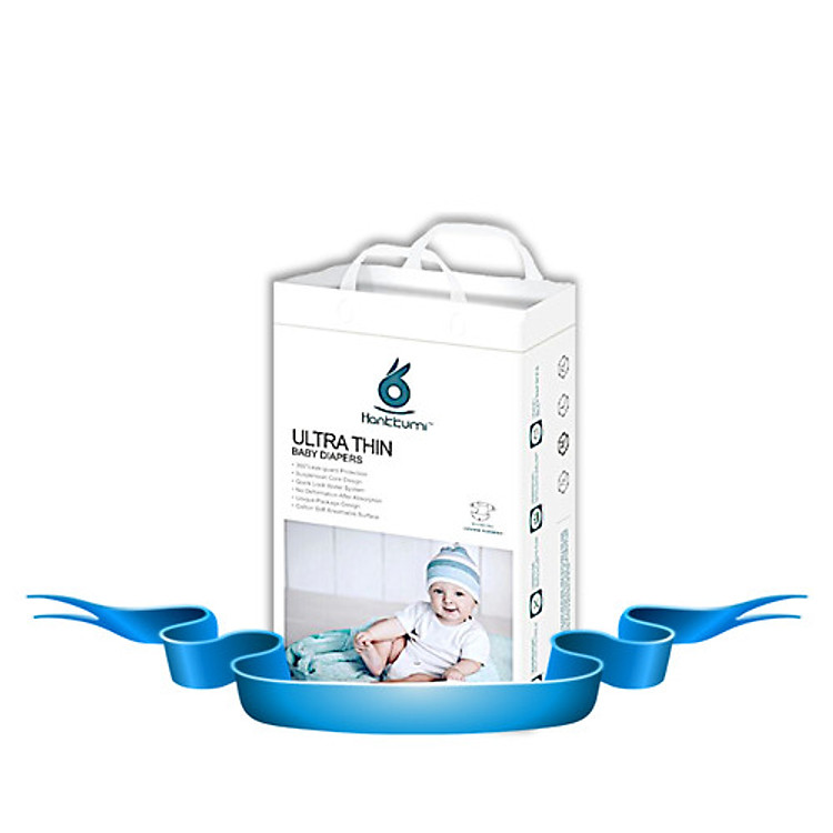 Tã dán Hankkumi size L 50 miếng Chính hãng Tiết kiệm