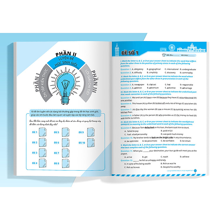 Luyện Giải Bộ Đề Bồi Dưỡng Học Sinh Giỏi Tiếng Anh Lớp 10 - Ảnh 6