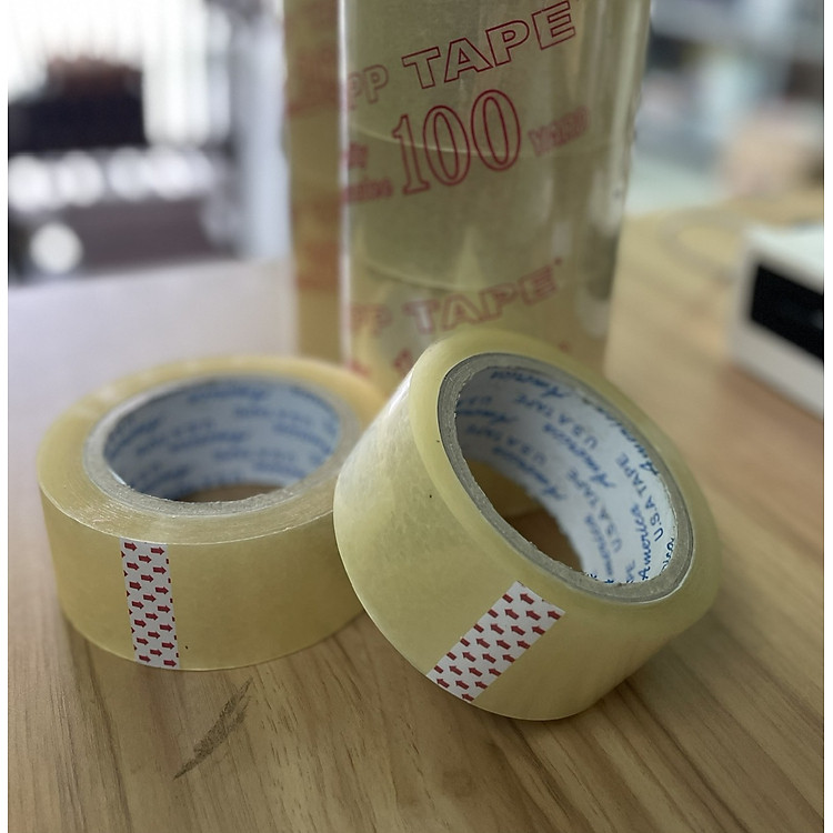 Băng keo trong cuộn (5cm, 100 yard)