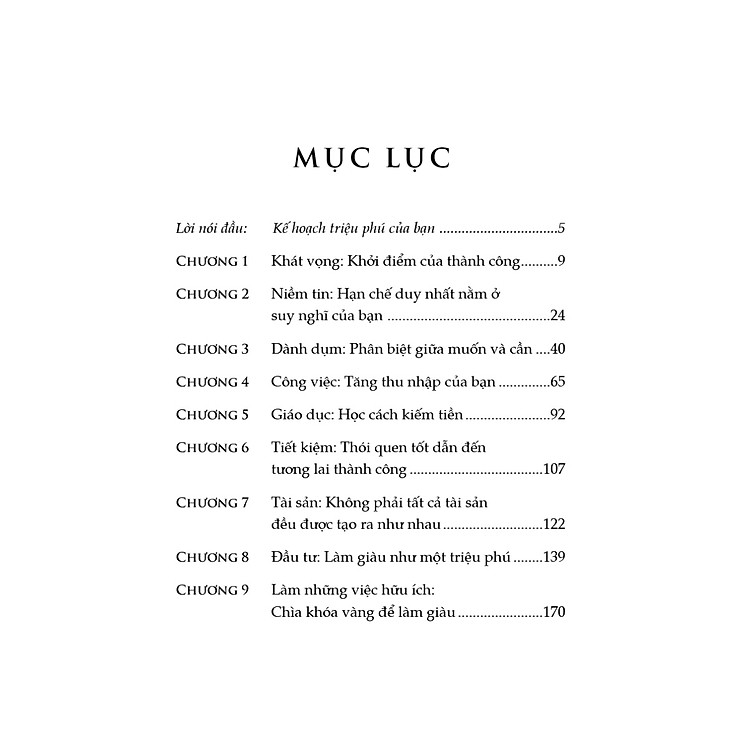 Tư Duy Triệu Phú - Biến Khát Vọng Thành Giàu - Ảnh 2