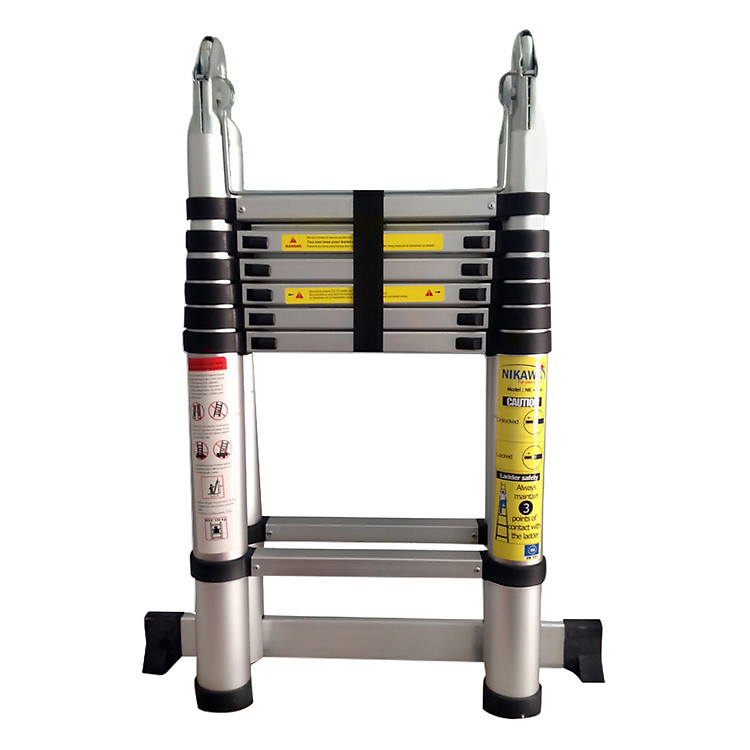 Thang Nhôm Rút Chữ A Kachi MK02 (3.8m)