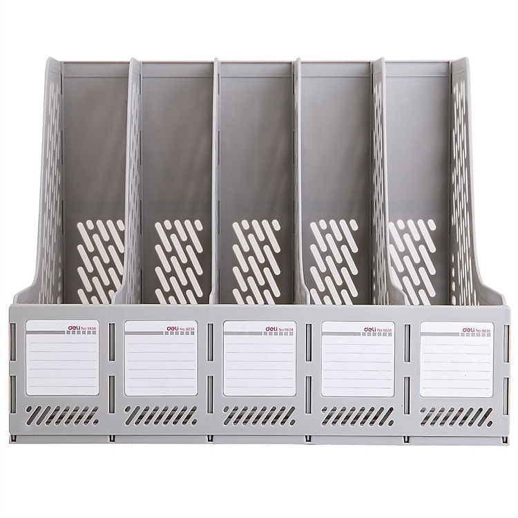 Khay Tài Liệu 5 Ngăn Deli 9835 - Ảnh 3