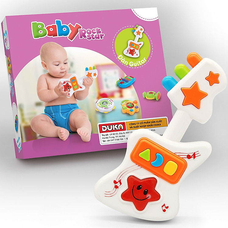 Mua Đàn Ghi Ta Baby Rock Star Minh Long Chính hãng Tiết kiệm - Hình ảnh 3