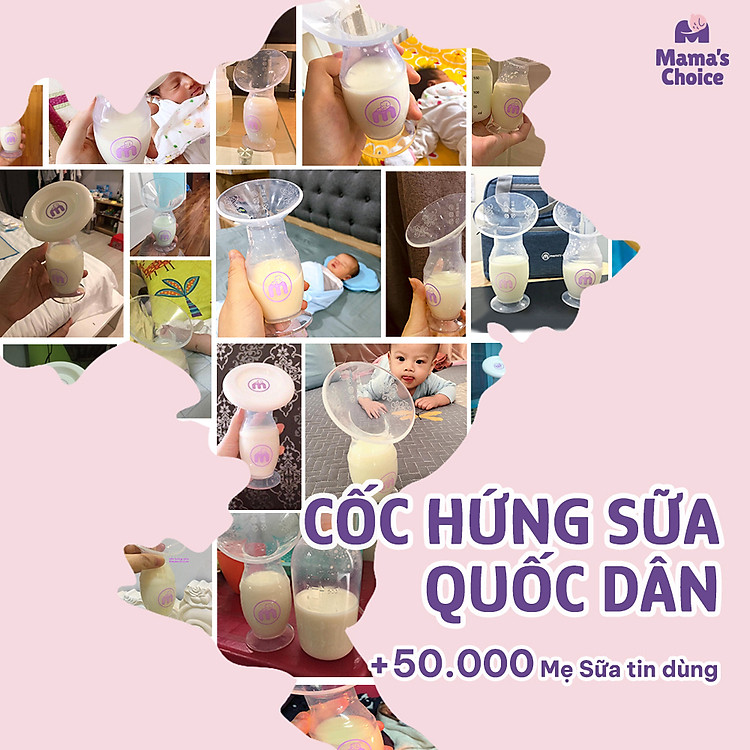 Mua Cốc Hứng Sữa Mama’s Choice Silicone Chính hãng Giá tốt - Hình ảnh 3
