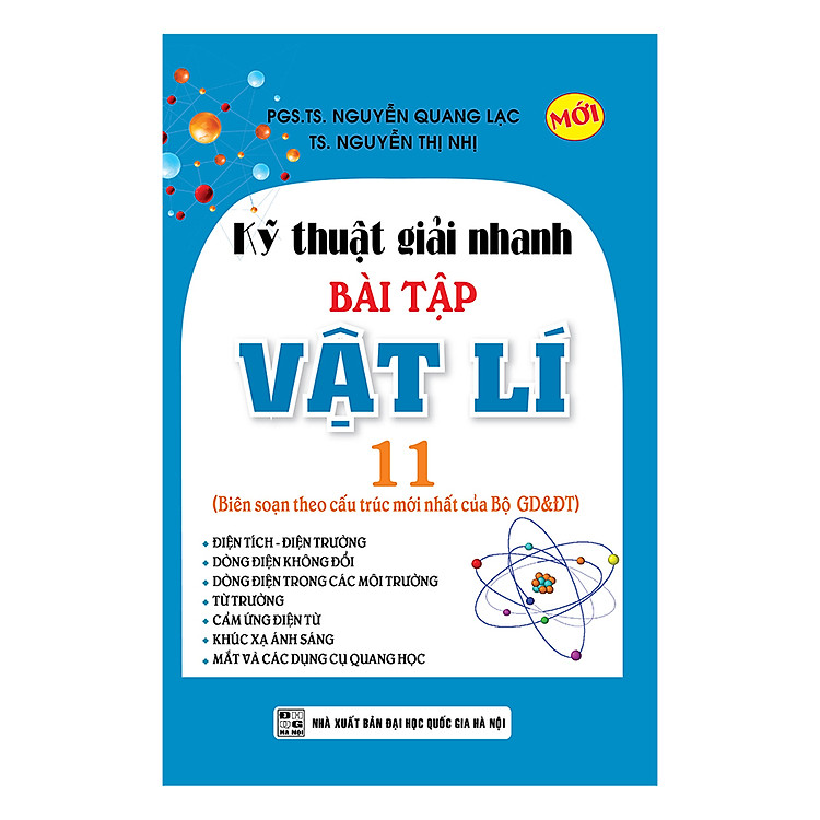 Sách Kỹ Thuật Giải Nhanh Bài Tập Vật Lí 11