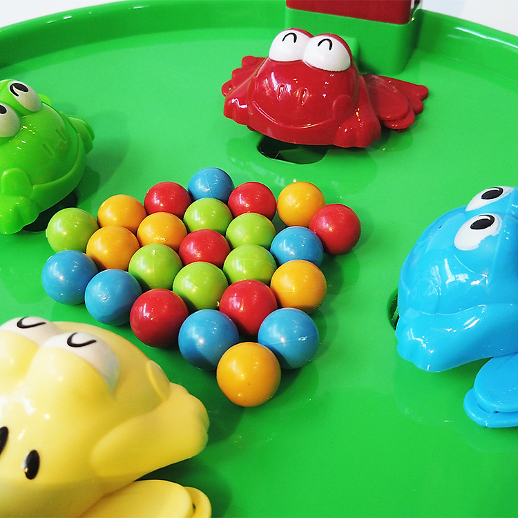 Đồ Chơi Ếch Ăn Bi - Cho Bé Chính hãng Tiết kiệm - Hình ảnh 3