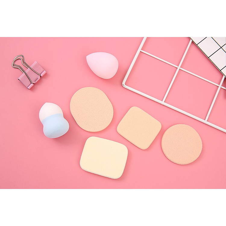 Combo 6 Miếng Mút Trang Điểm