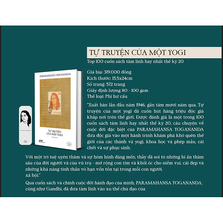 (Ấn bản đặc biệt kỷ niệm 20 năm Nhã Nam) TỰ TRUYỆN CỦA MỘT YOGI – Paramahansa Yogananda – Thiên Nga dịch - Nhã Nam