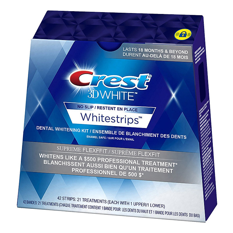 Miếng Dán Trắng Răng Crest 3D Whitestrips
