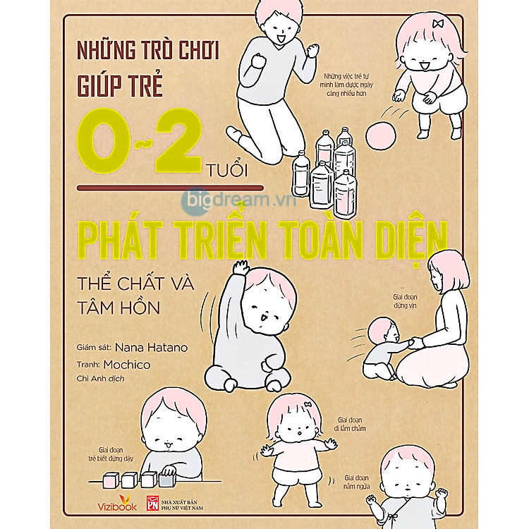 Nuôi Dạy Con Kiểu Nhật – Những Trò Chơi Giúp Trẻ 0-2 Tuổi Phát Triển Toàn Diện Thể Chất Và Tâm Hồn