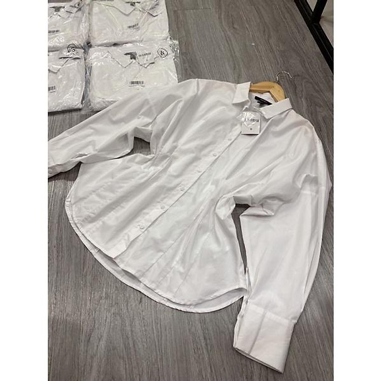 Áo sơ mi trắng nữ F 2 1 hàng A U T H E N T I C