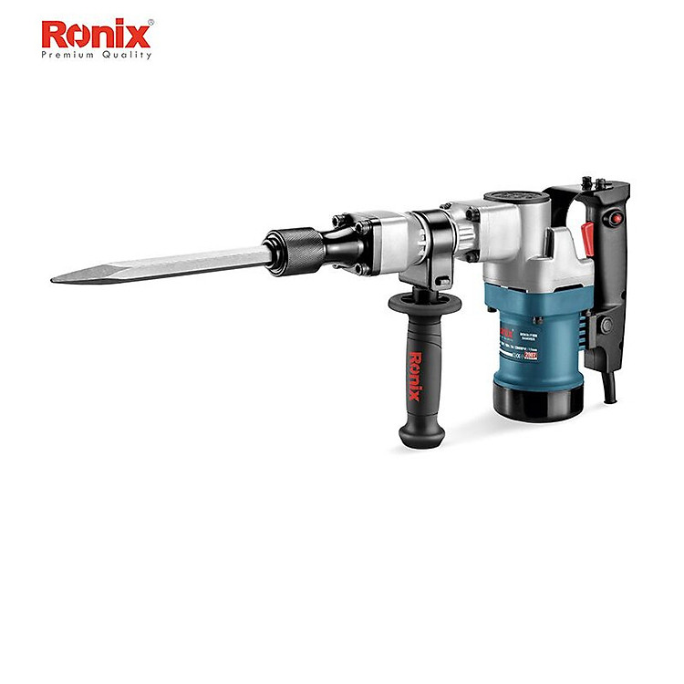 Máy đục phá bê tông 950W Ronix model 2807 tặng kèm 6 mũi khoan