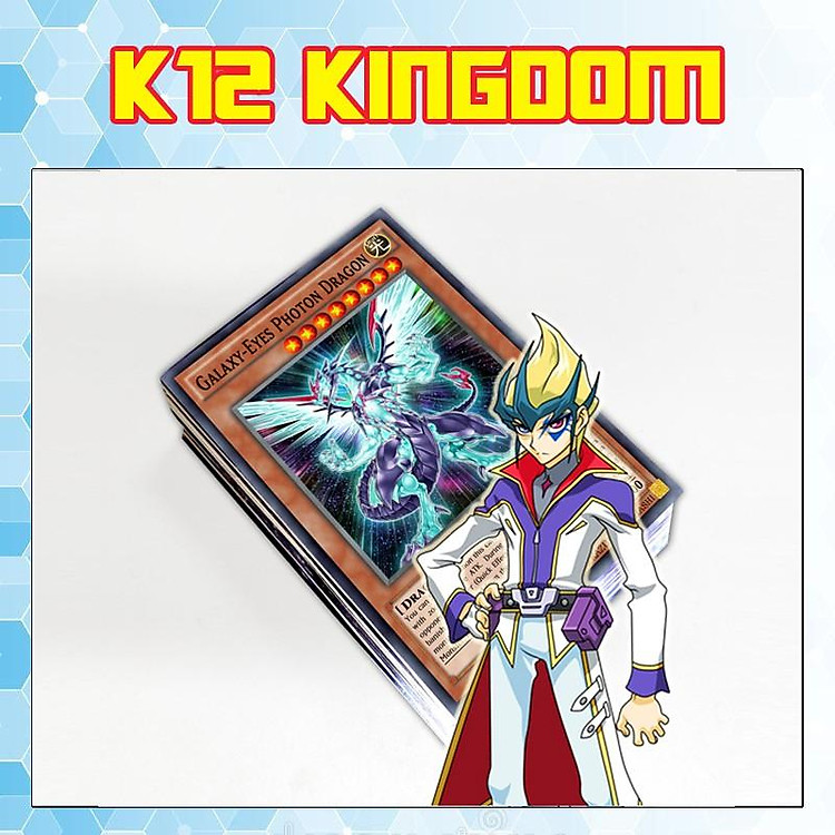 Bài Yugioh ️️ Thẻ bài Galaxy-Eyes Kaito Tenjo deck 54 lá