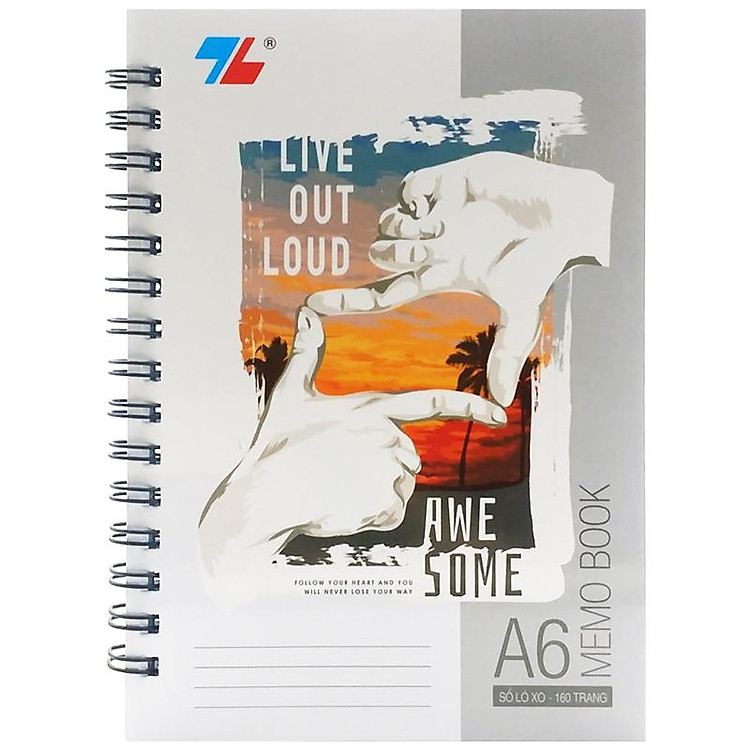 Sổ Lò Xo A6 Kẻ Ngang 160 Trang 70gsm Thiên Long MB-003 - Ảnh 2