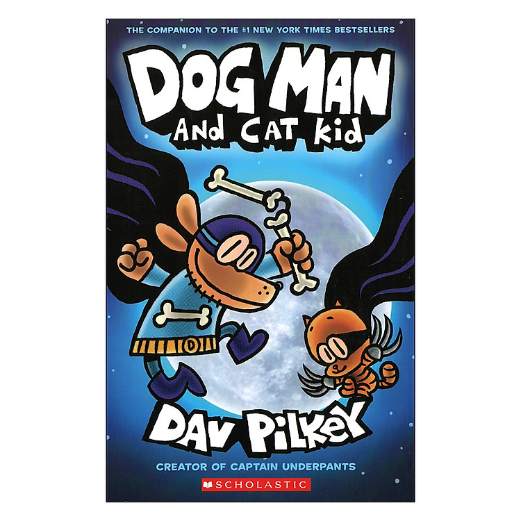 Sách Dog Man 4: And Cat Kid