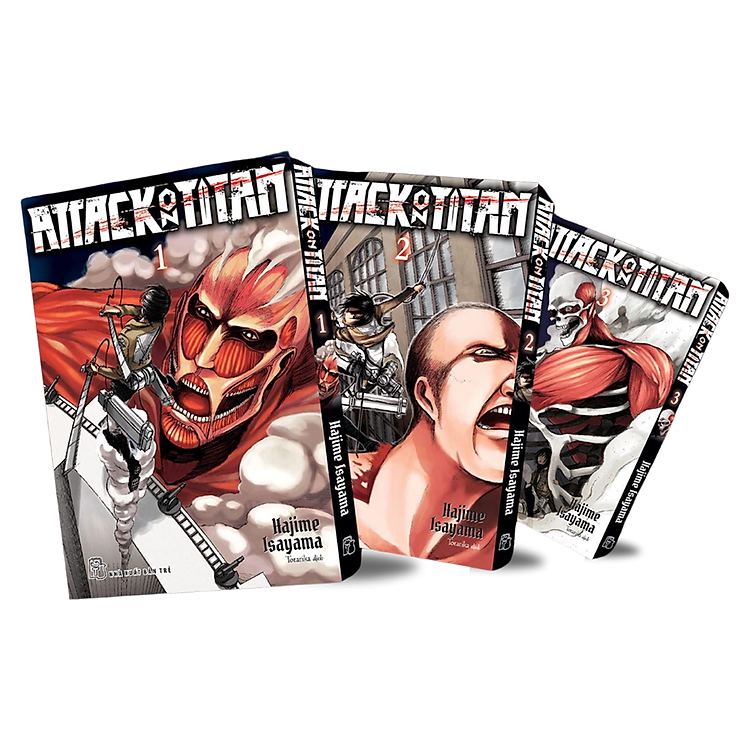 ATTACK ON TITAN – Combo Tập 1-2-3
