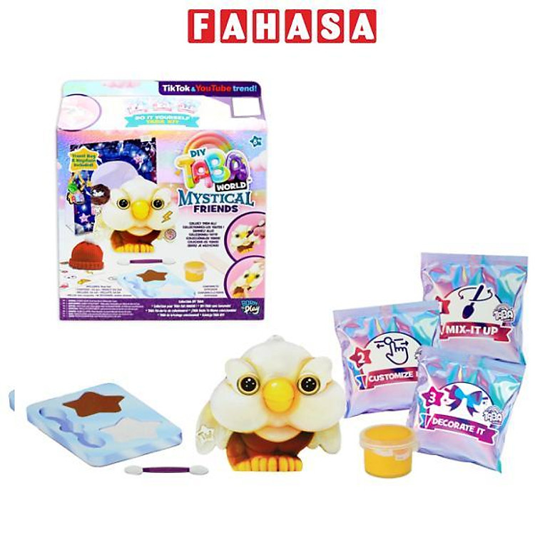 Đồ Chơi Móc Khóa Squishy DIY - Taba World 855050-7L - Đại Bàng Clawd