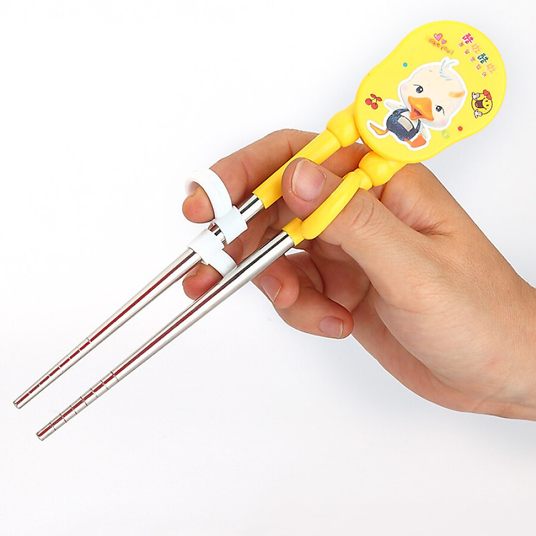 Đũa Cho Bé Tập Ăn US kitchen (maxcook) 304 Thép Không Gỉ MC7792