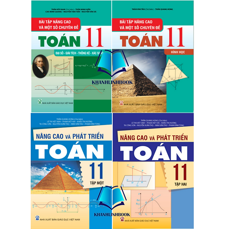 Combo Nâng Cao và Phát Triển Toán + Bài Tập Nâng Cao và Một Số Chuyên Đề Toán 11