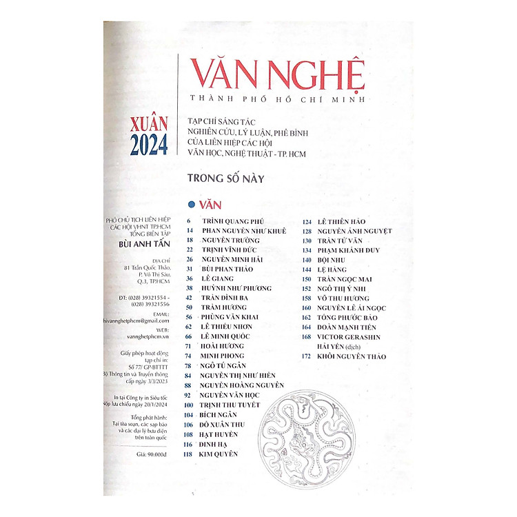 Văn Nghệ Thành Phố Hồ Chí Minh - Xuân Giáp Thìn 2024 - Ảnh 2