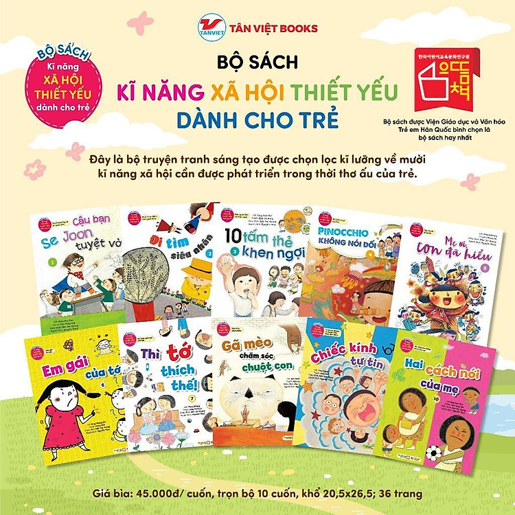 Kĩ Năng Xã Hội Thiết Yếu Dành Cho Trẻ - Chọn Lẻ 10 Chủ Đề - Ảnh 2