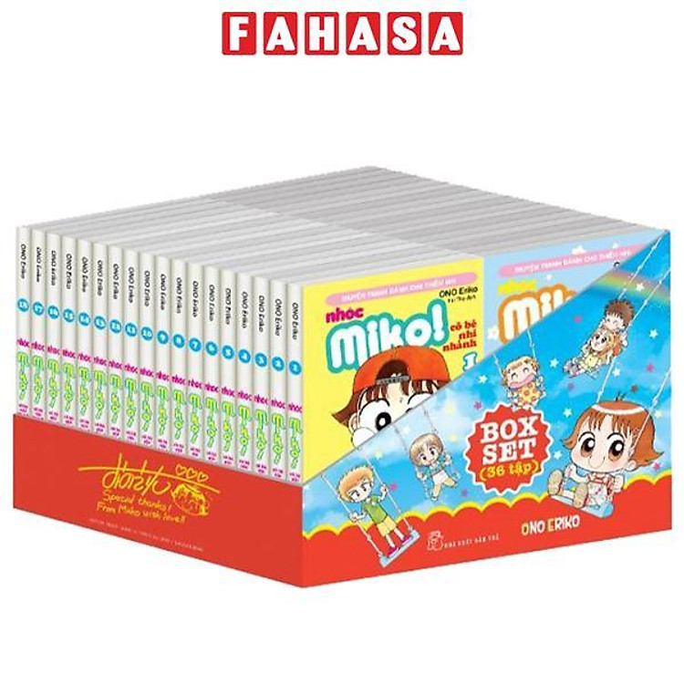 Boxset Nhóc Miko! Cô Bé Nhí Nhảnh (Bộ 36 Tập)