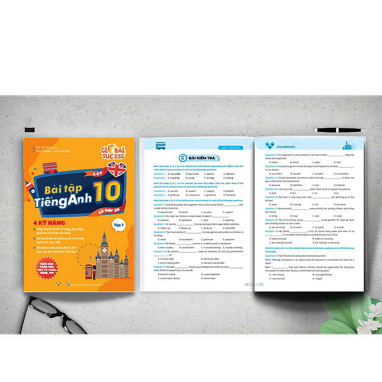 Bài Tập Tiếng Anh Lớp 10 Global Success, 4 Kỹ Năng (Có Đáp Án) – Tập 1 - Ảnh 6