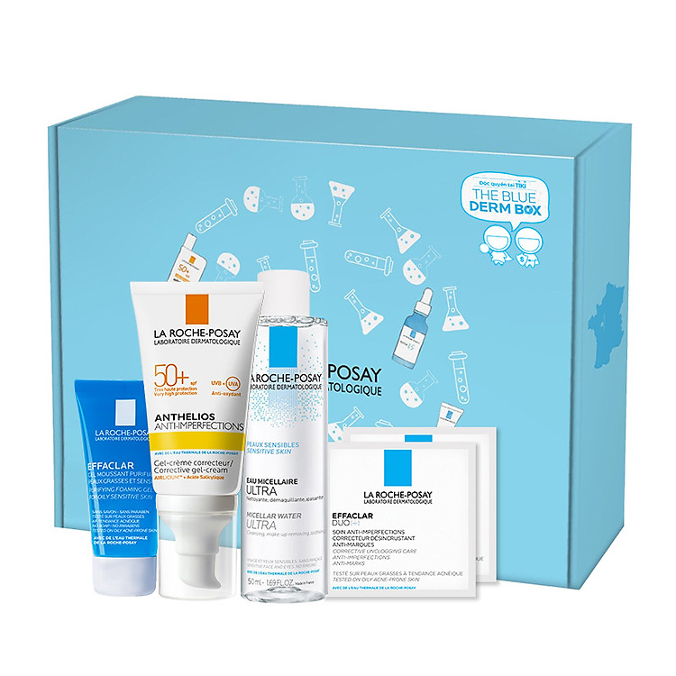 Bộ sản phẩm chăm sóc và bảo vệ La Roche-Posay Anthelios Box