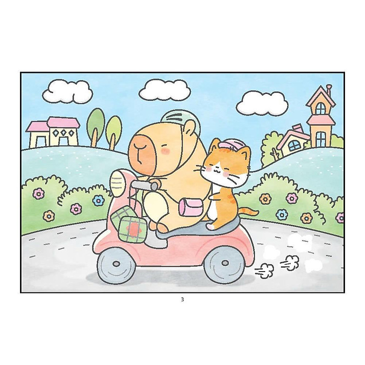 Tô Màu - Bốn Mùa Của Capybara - Ảnh 7